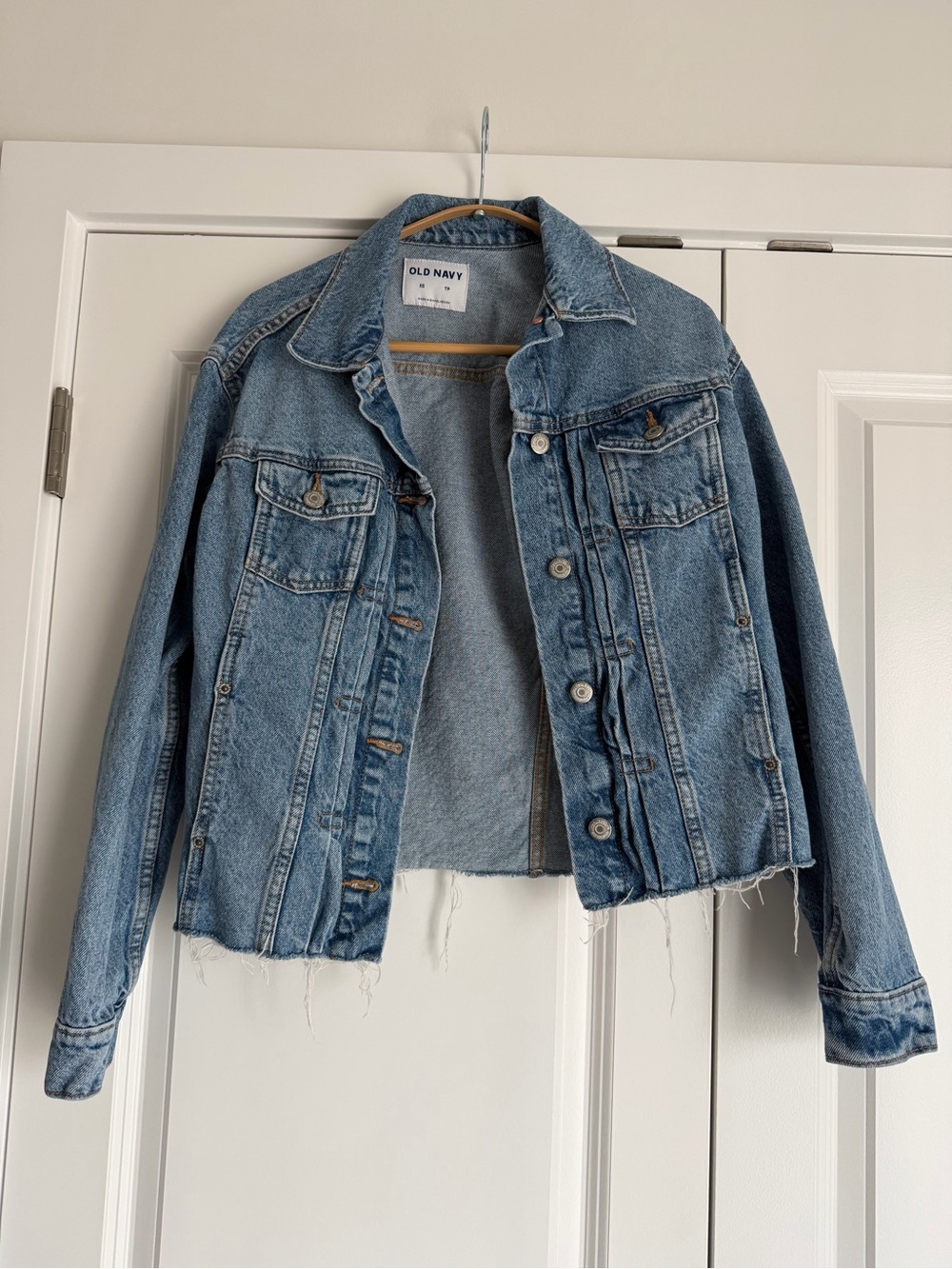 Old Navy Cropped Denim Jacket